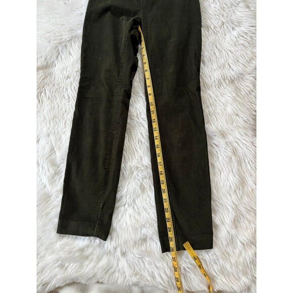 Babaton Aritzia Mitch green corduroy pants SIze 2 - Picture 11 of 12